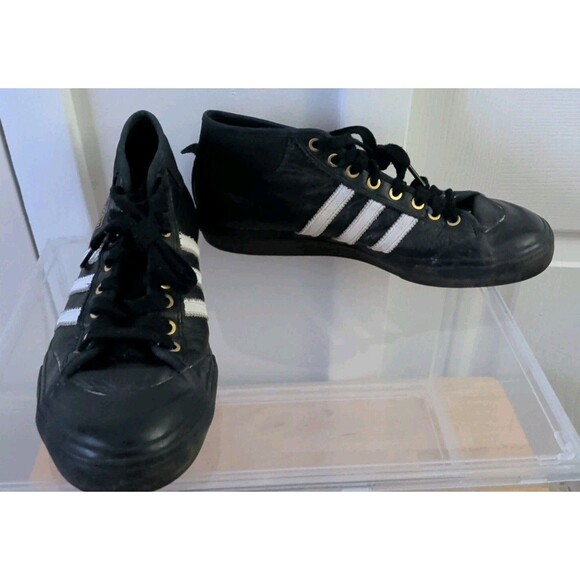 adidas Matchcourt Mid x Snoop x Gonz Black Size 9 Leather Mens
